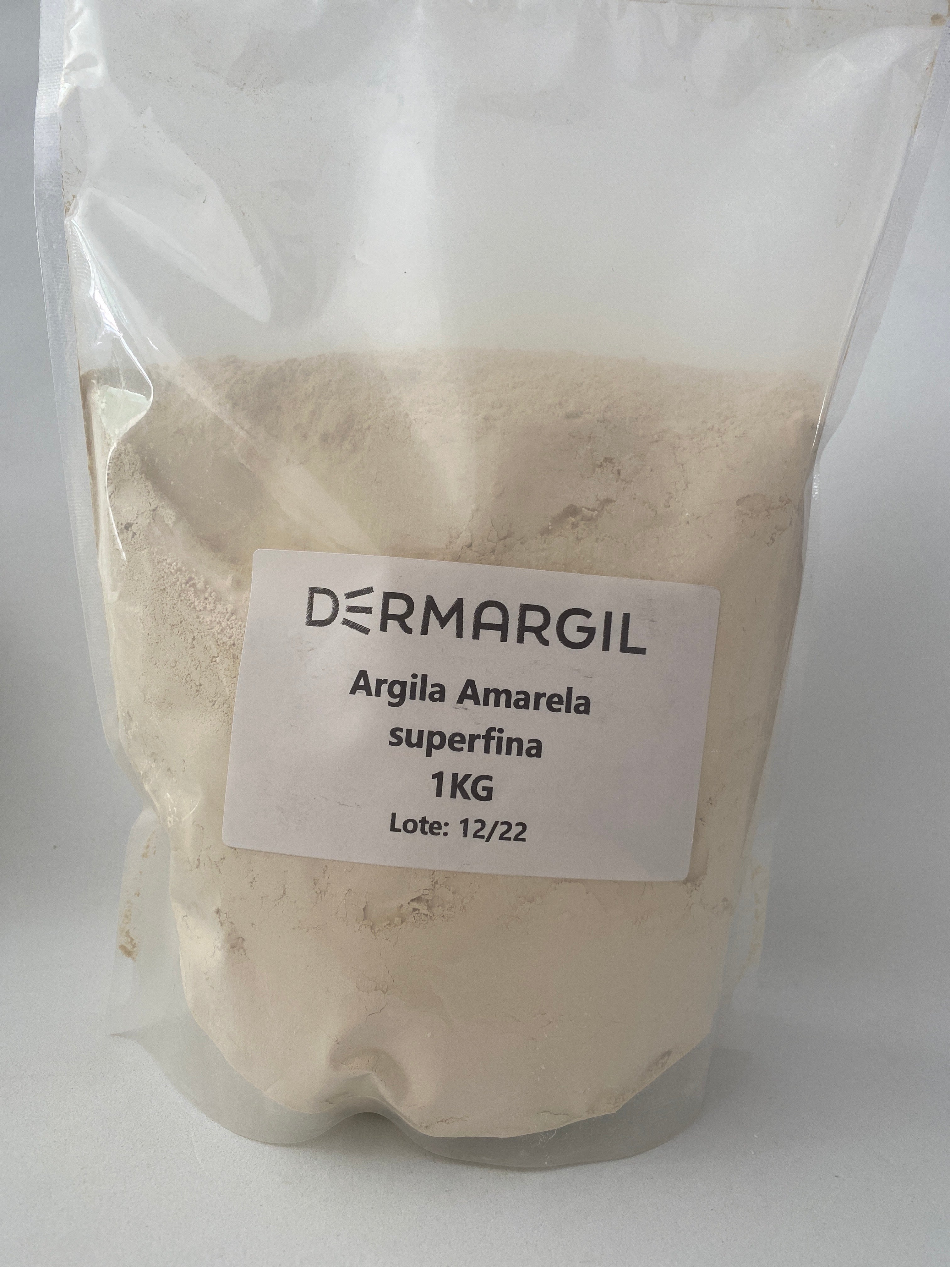 Argila Amarela Superfina em Pó