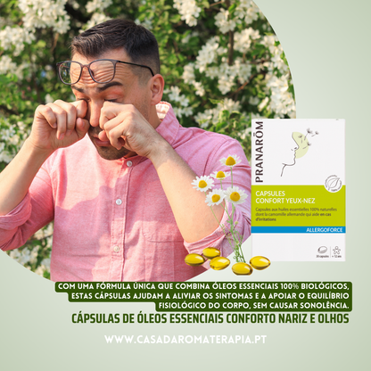 Cápsulas Óleos Essenciais bio | Alergias