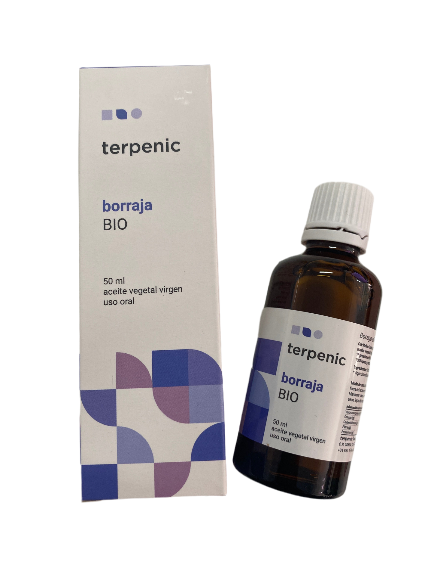 Óleo Vegetal Borragem | Borago officinalis | BIO | 50ml +