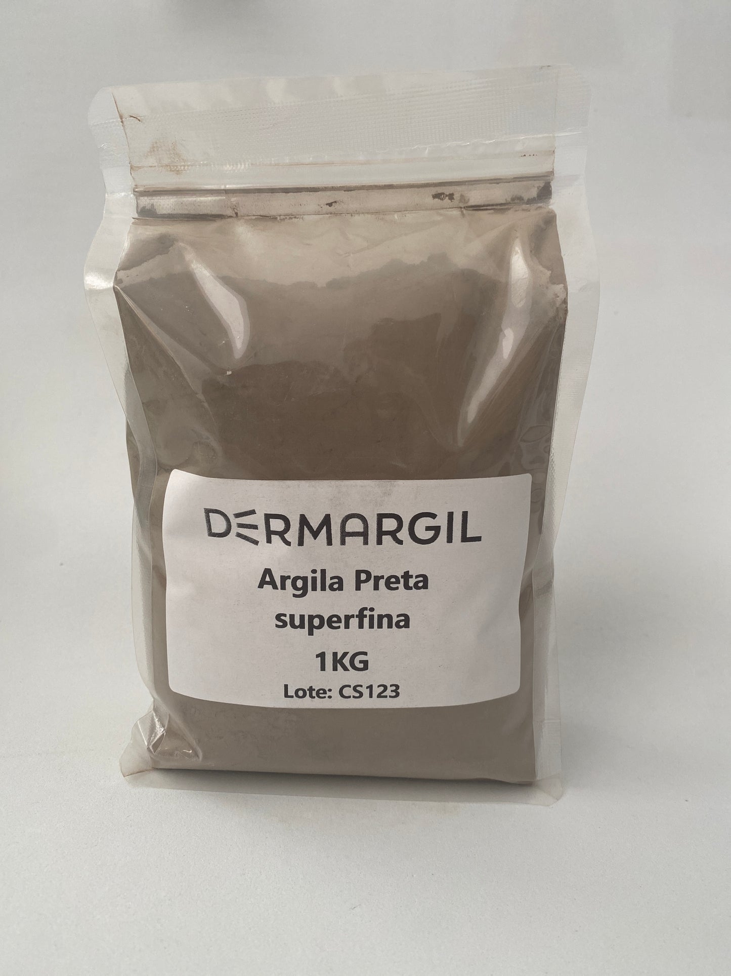 Argila Preta Superfina em Pó