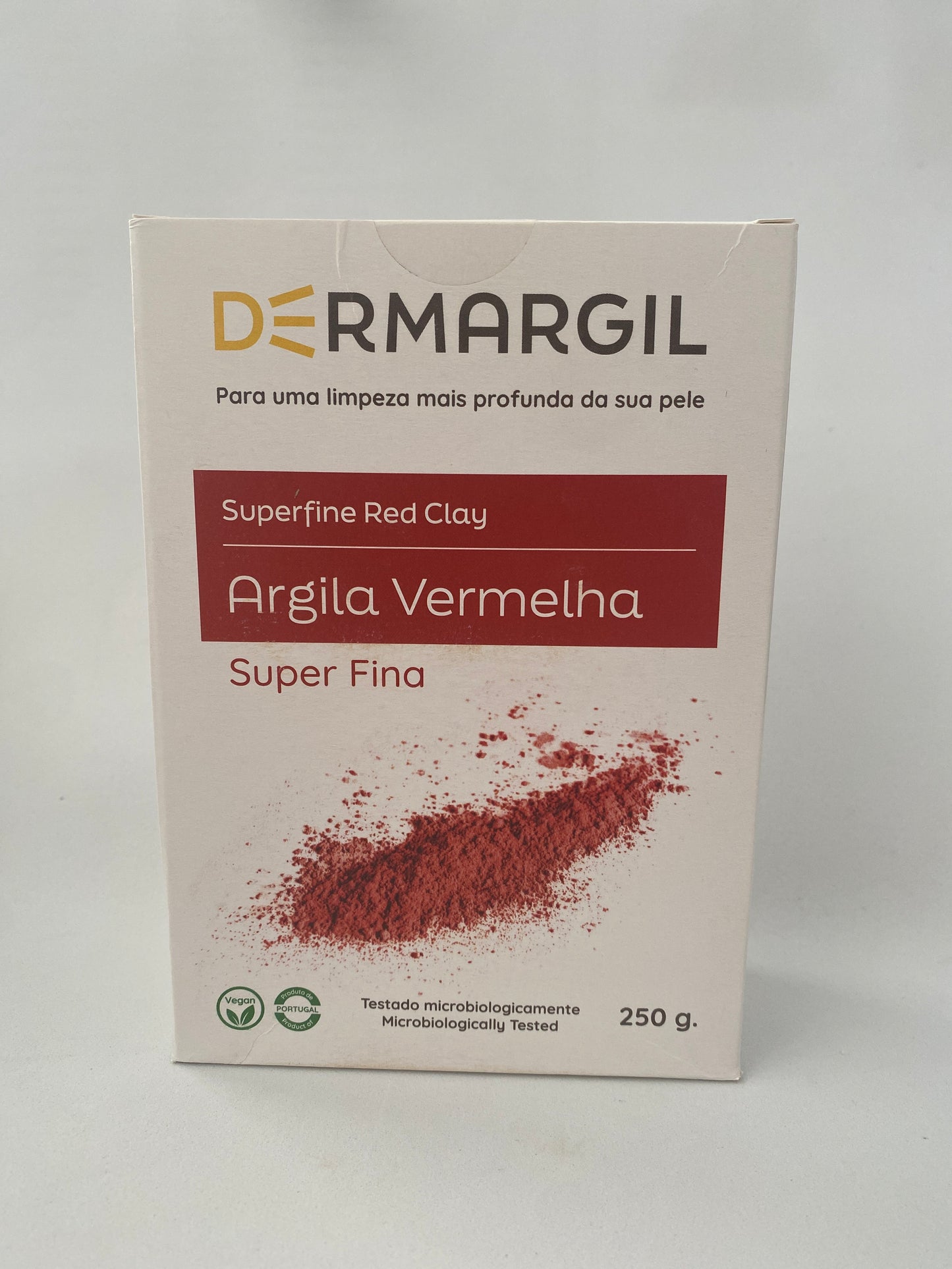 Argila Vermelha Superfina em Pó