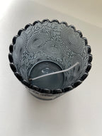 Boião de Vidro para Velas Relevo ***