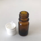 5ml Amber glass dropper bottle