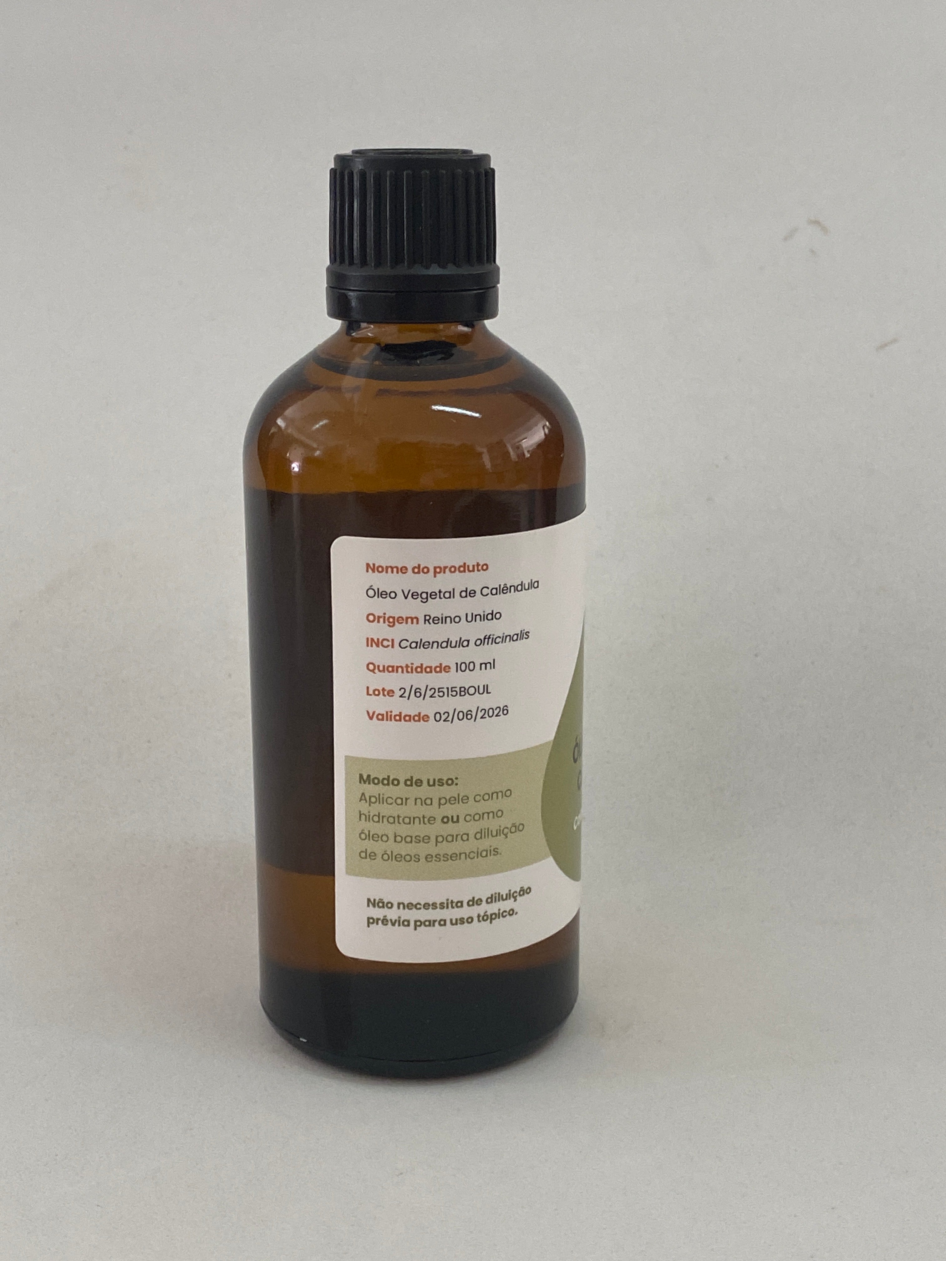 Óleo Vegetal de Calêndula  | Calendula Officinalis | 100ml