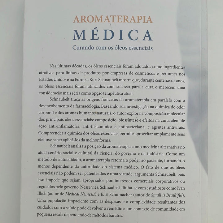 Livro Aromaterapia Médica | Kurt Schnaubelt
