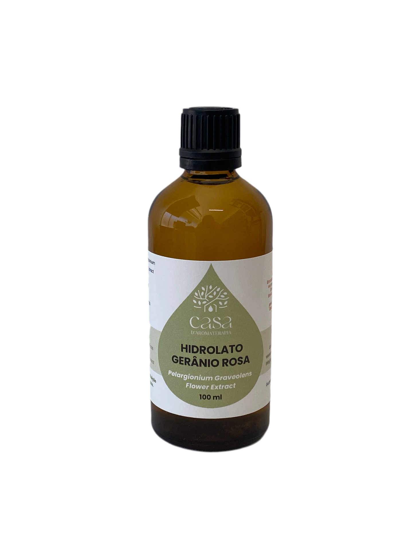 Hidrolato de Gerânio 100ml – Casa d'Aromaterapia