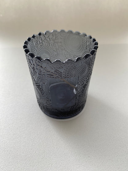 Boião de Vidro para Velas Relevo ***