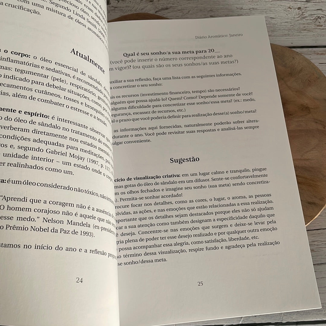 Livre Quotidien Aromatique avec Sainte Ecriture OE 