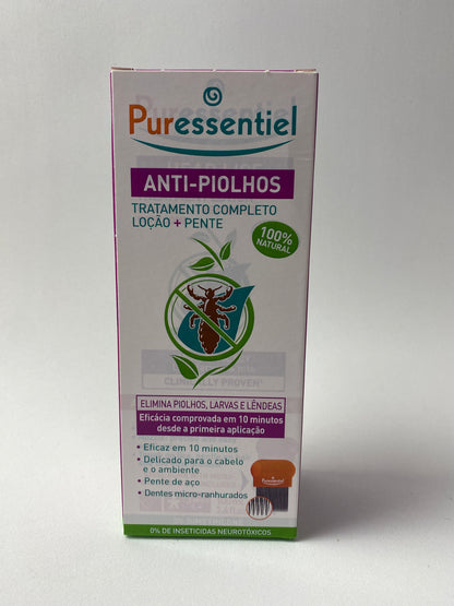 Anti-Piolhos Loção + Pente 100ml .