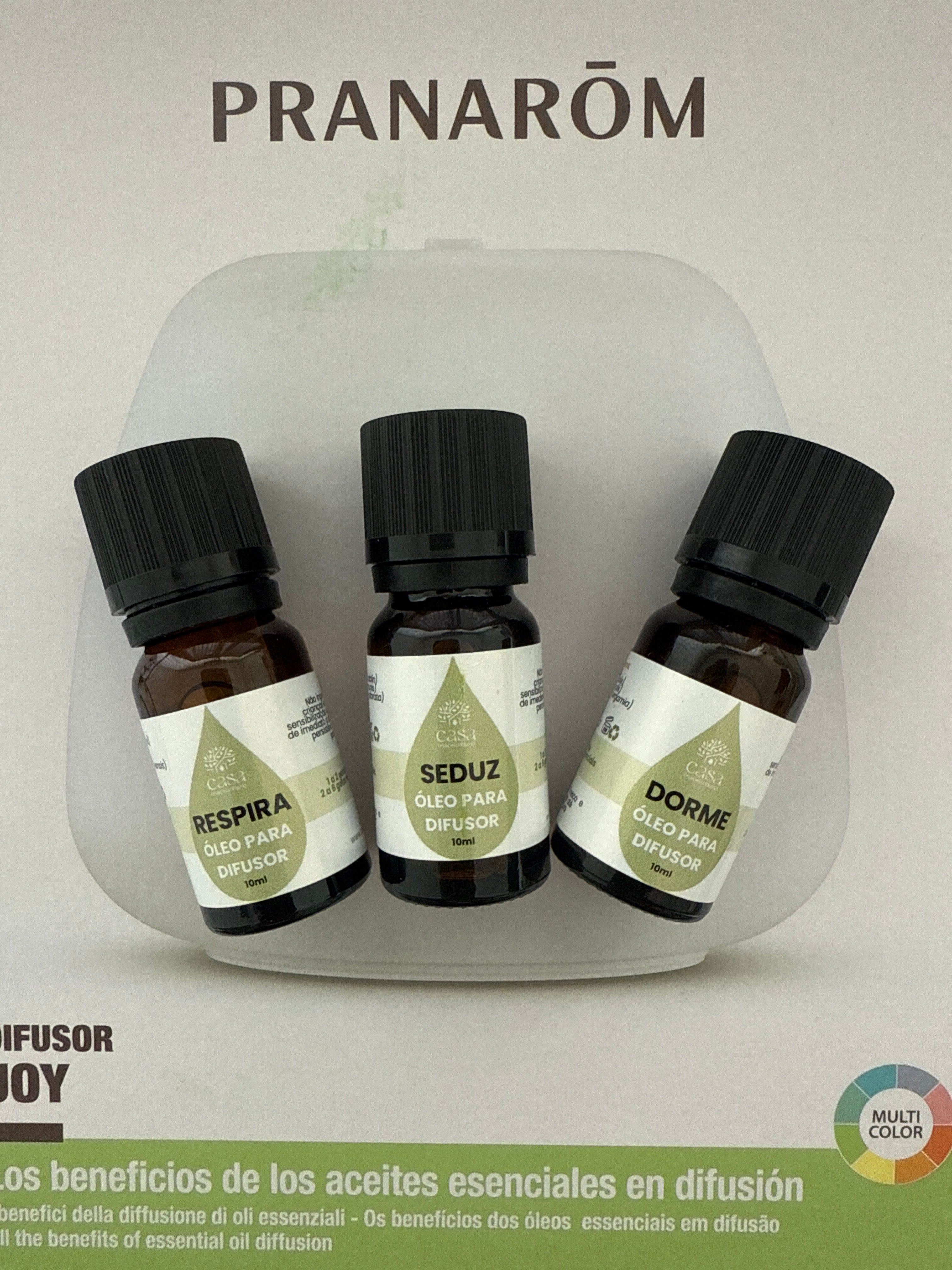 Kit Difusor + 3 Fórmulas Aromáticas