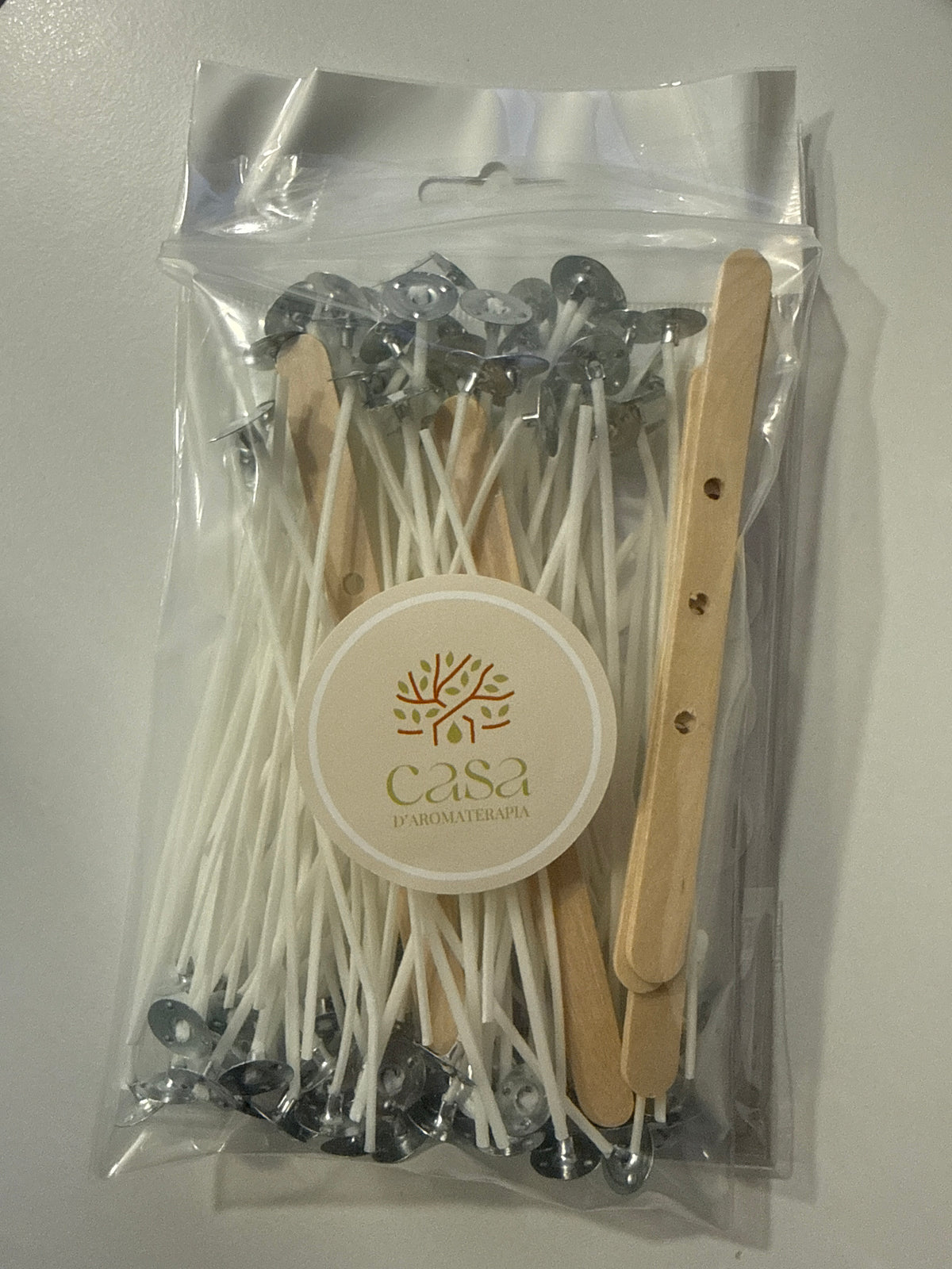 Pavios para fabrico de velas