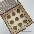 AROMATECA para 9 óleos essenciais