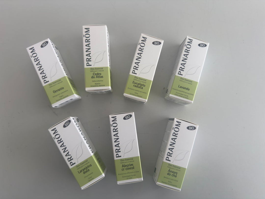 Kit 7 Óleos Essenciais + Caixa de Madeira (Curso 7 dias 7 óleos)