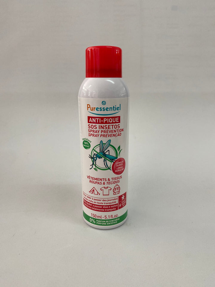 SOS Insetos Spray Prevenção Roupas &amp; Tecidos - 150 ml