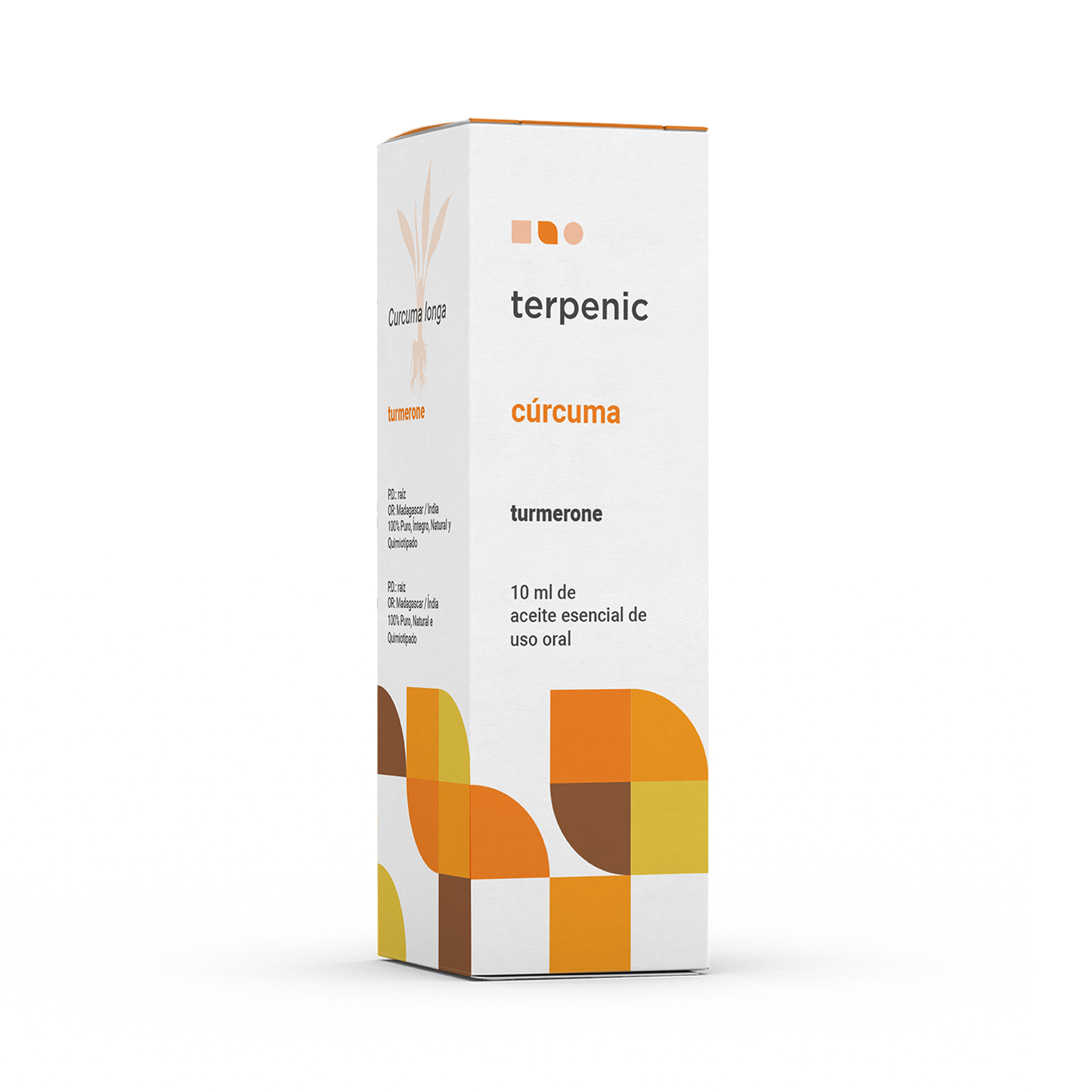 Óleo Essencial Cúrcuma | Curcuma longa | 10ml