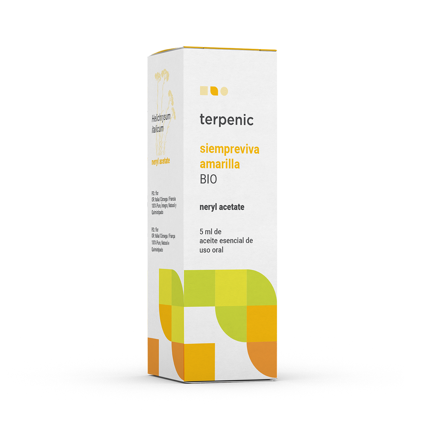 Óleo Essencial Sempreviva 5ml bio | Helichrysum italicum