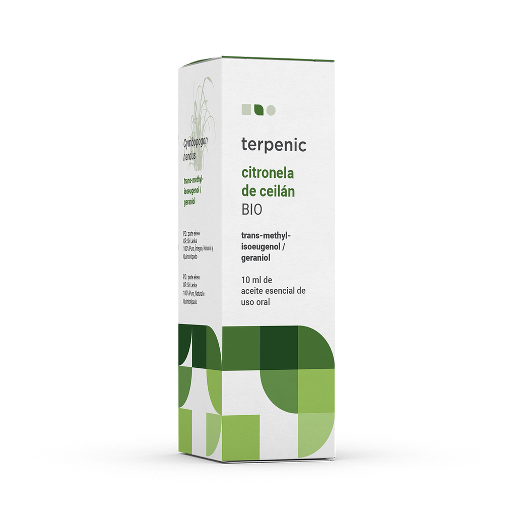 Óleo Essencial Citronela Ceilão bio | Cymbopogon nardus %
