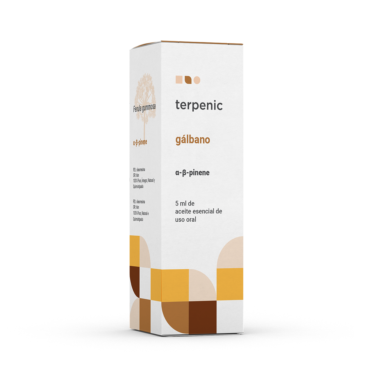 Óleo Essencial Galbano 5ml |  Ferula gummosa .