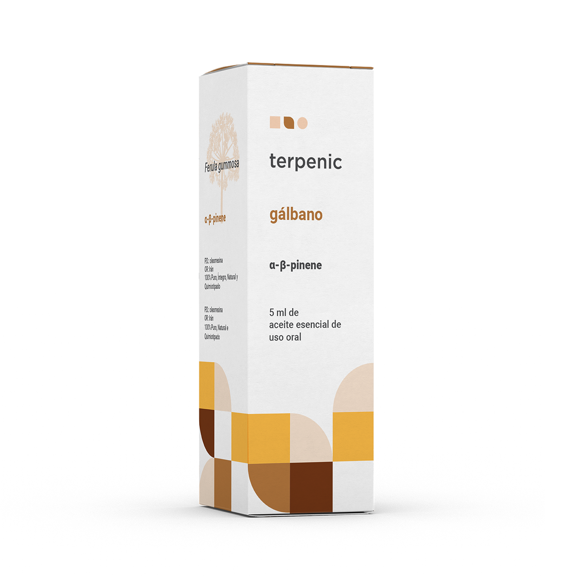 Óleo Essencial Galbano 5ml |  Ferula gummosa .