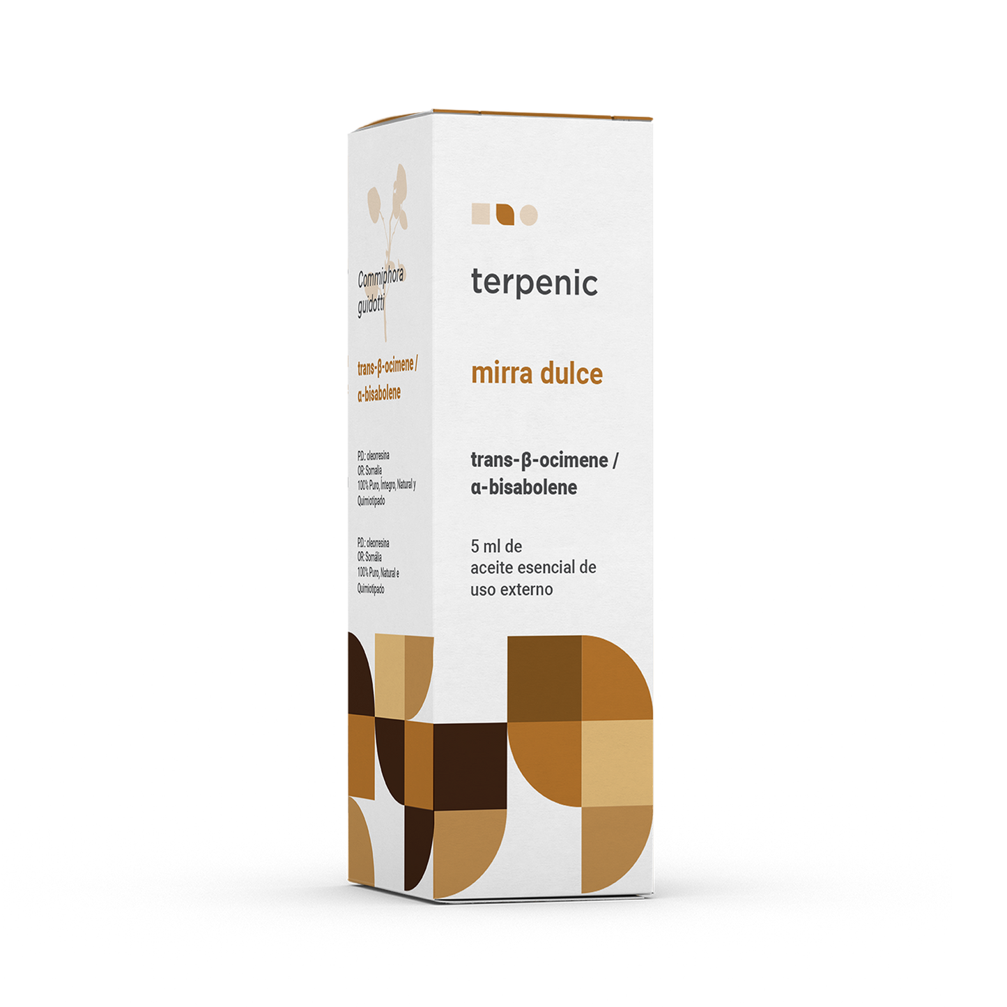 Óleo Essencial Mirra doce | Commiphora myrrha | 5ml