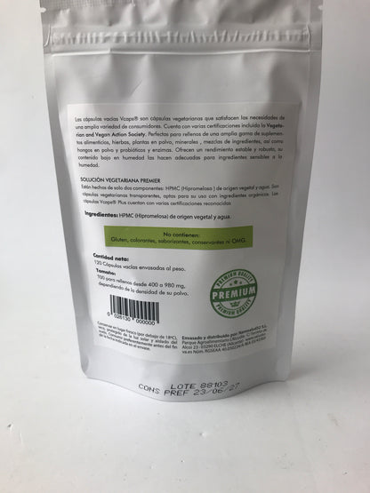 Cápsulas para óleos essenciais | vazias