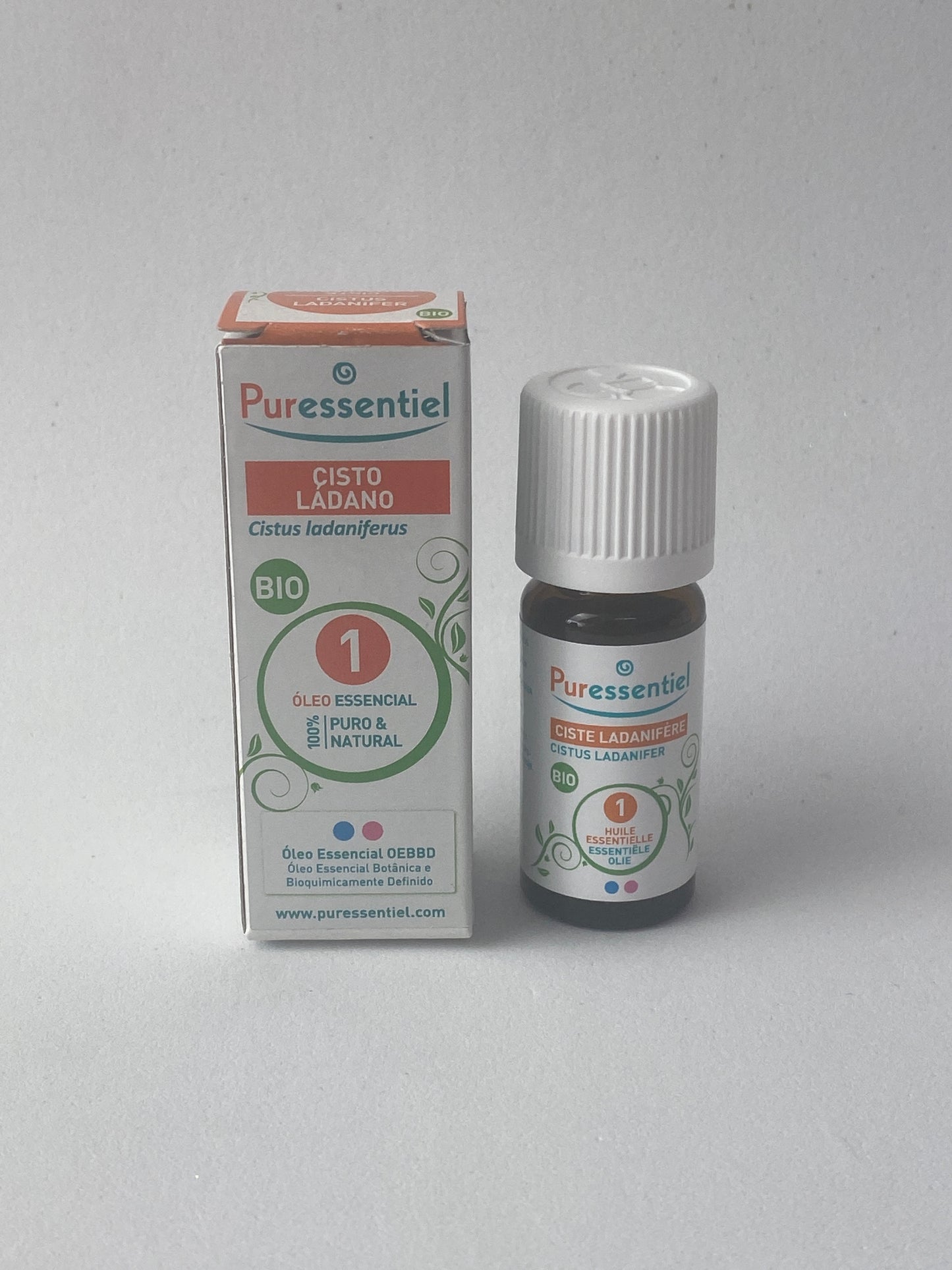Óleo Essencial de Esteva 5ml bio | Cistus ladaniferus (Validade 05/26)