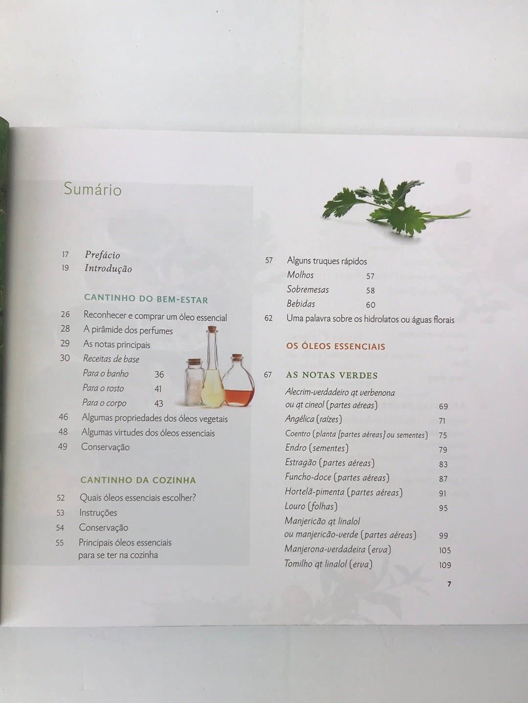 Livro Óleos essenciais para a cozinha e o bem estar | Mélinda Wilson