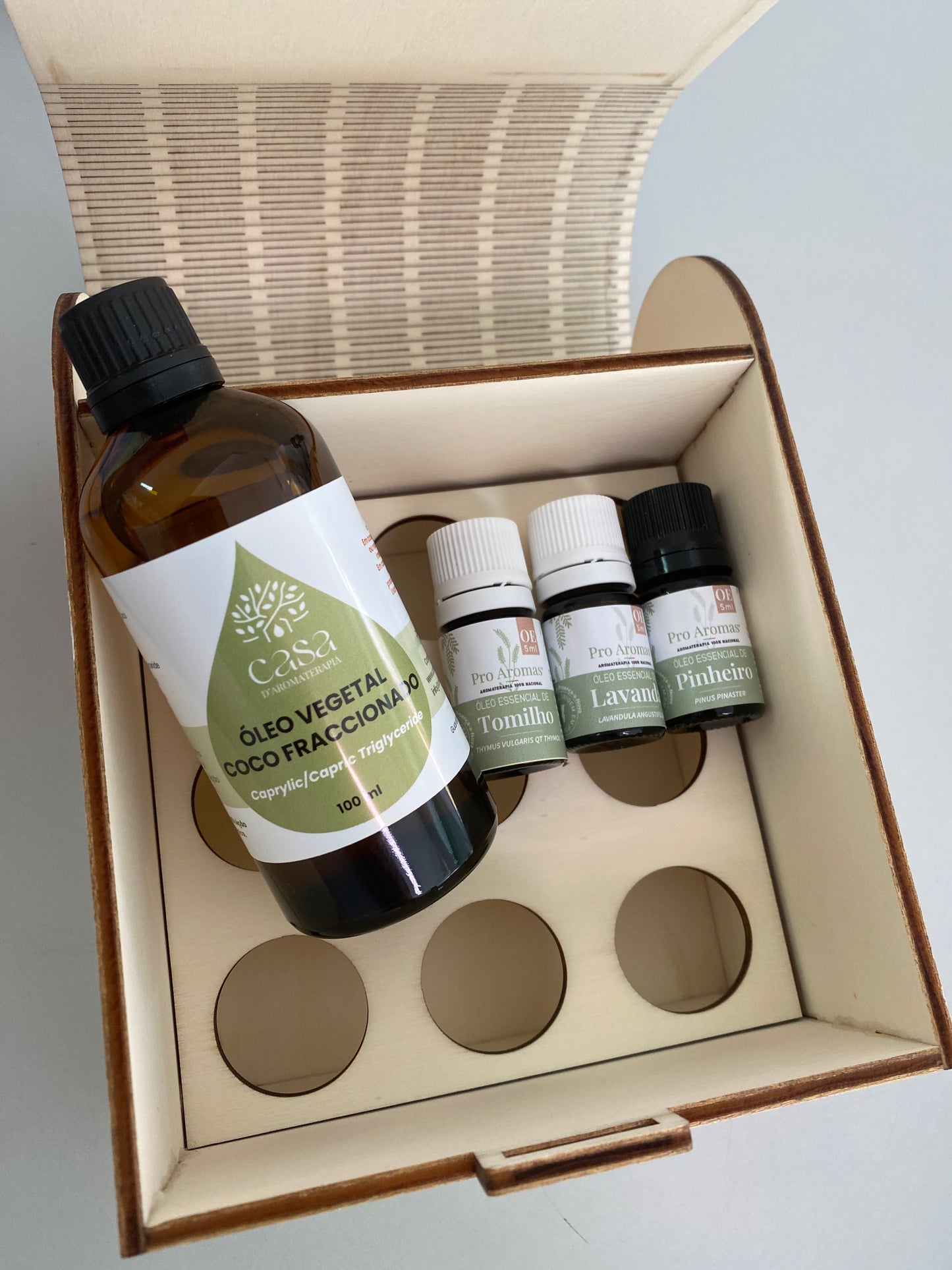 Pack BOX SOS (3 óleos + caixa + formação)