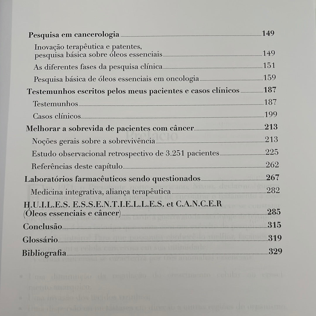 Livro Óleos essenciais e câncer | Anne-Marie Giraud