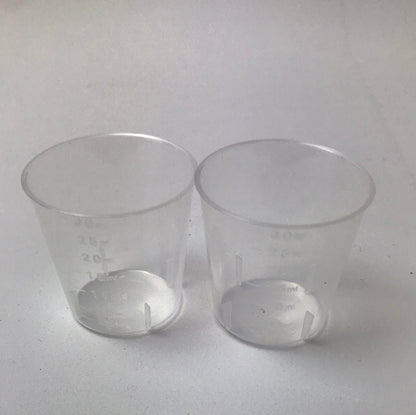Gobelet Gradué 30ml (pack2)
