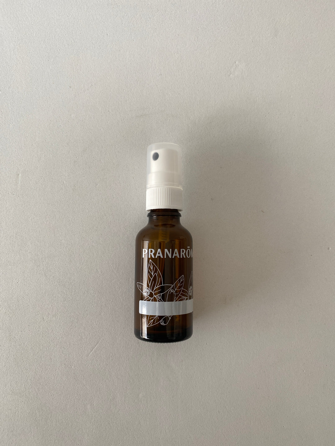 Frasco Spray de Vidro Ambar 30ml Pranarom