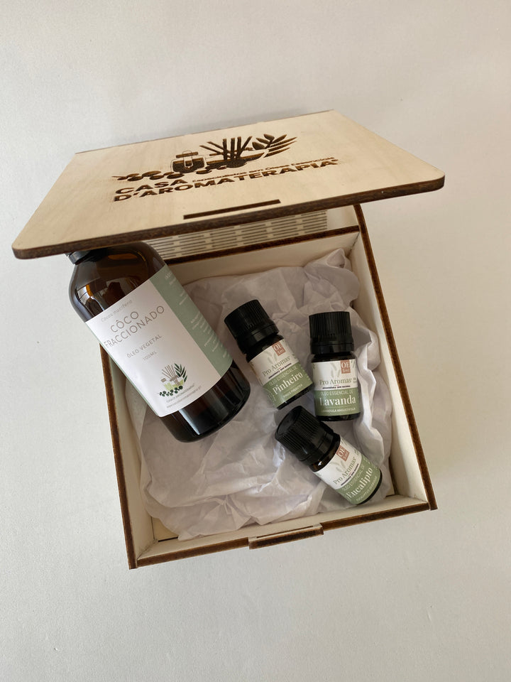 Pack BOX SOS (3 óleos + caixa + formação)