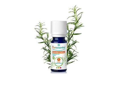 Óleo Essencial Alecrim qt.Cineol | Rosmarinus officinalis | BIO | 10ml | Puressentiel %