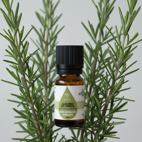 Óleo Essencial Alecrim Cineol | Rosmarinus Officinalis | 10ml