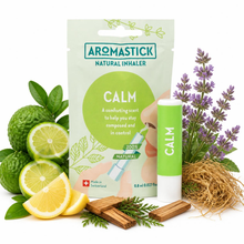Inalador Nasal AromaStick Calm - Óleos Essenciais Biológicos