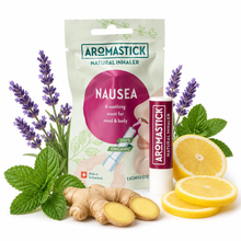 Inalador Nasal AromaStick Nausea - Óleos Essenciais Biológicos