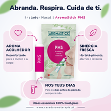 Inalador Nasal AromaStick PMS - Óleos Essenciais Biológicos