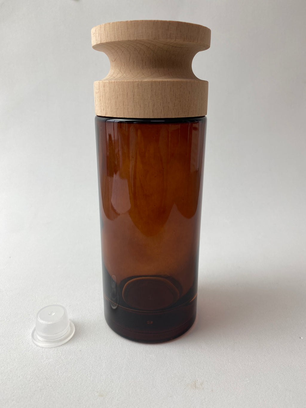 Frasco de Vidro Âmbar e Tampa para Mikado ***