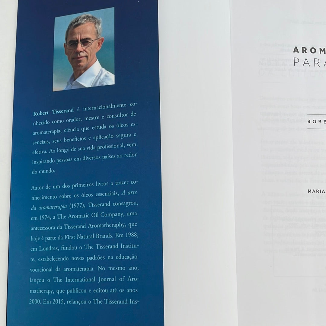 Livro Aromaterapia para Todos | Robert Tisserand.