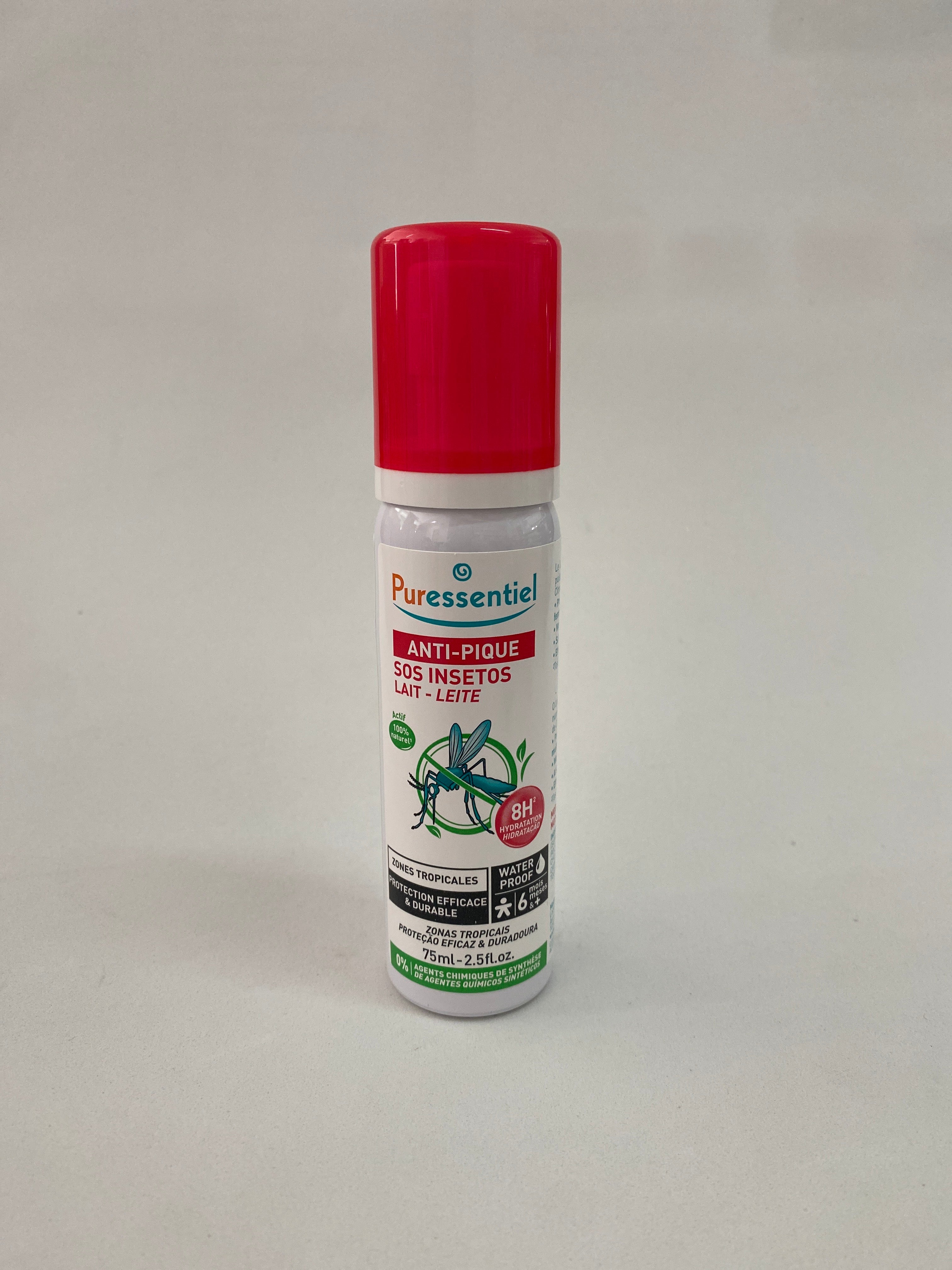 SOS Insetos Zonas Tropicais - Leite Waterproof 75 ml.