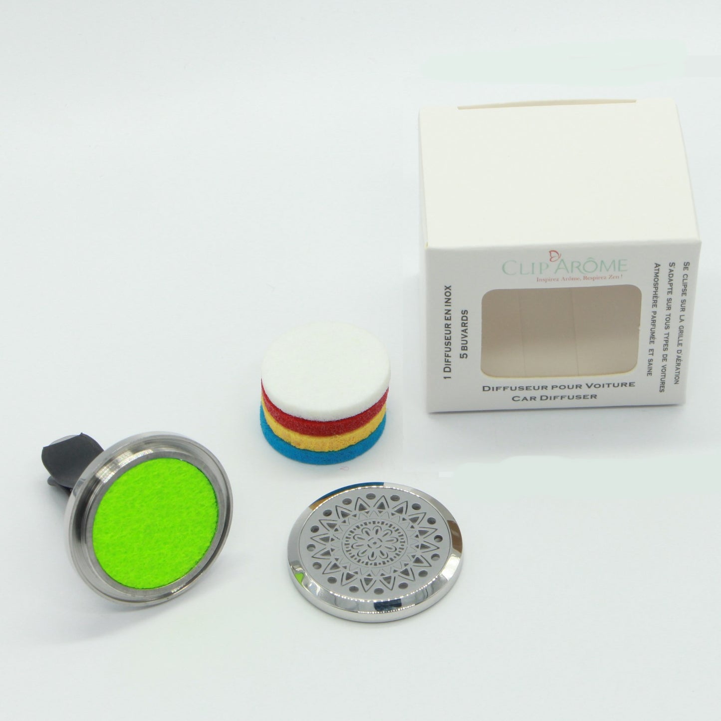 Yoga flower car diffuser