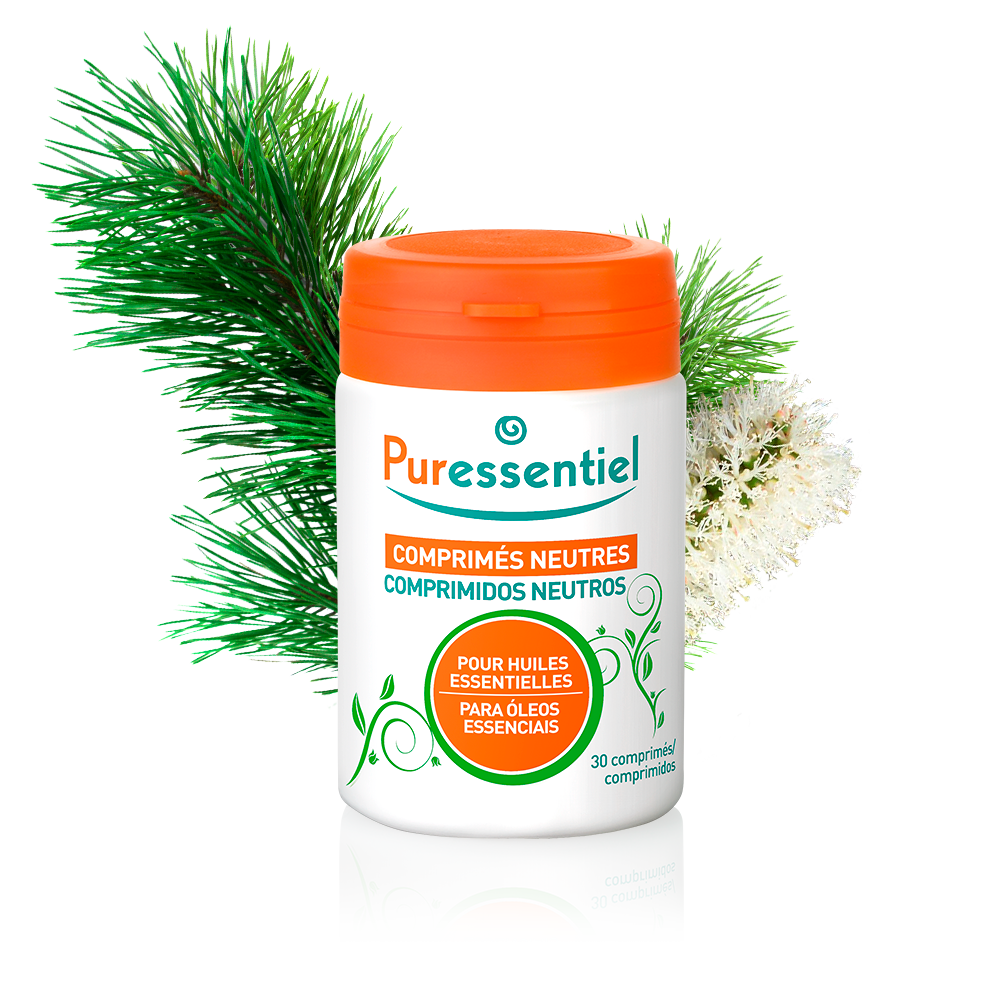 Comprimidos Neutros para Óleos Essenciais (30cps).