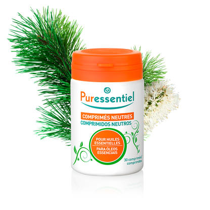 Comprimidos Neutros para Óleos Essenciais (30cps)