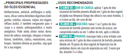 Óleo Essencial de Hortelã-Pimenta 10 ml bio | Mentha X piperita