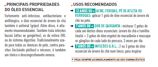 Óleo Essencial de Árvore do Chá BIO 10ml bio | Melaleuca alternifolia (tea tree)