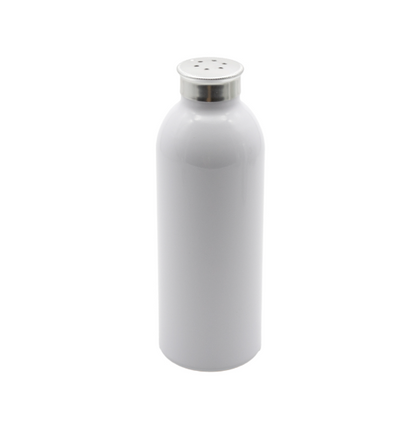 Frasco Cosmético de Alumínio Branco – 100 ml ***