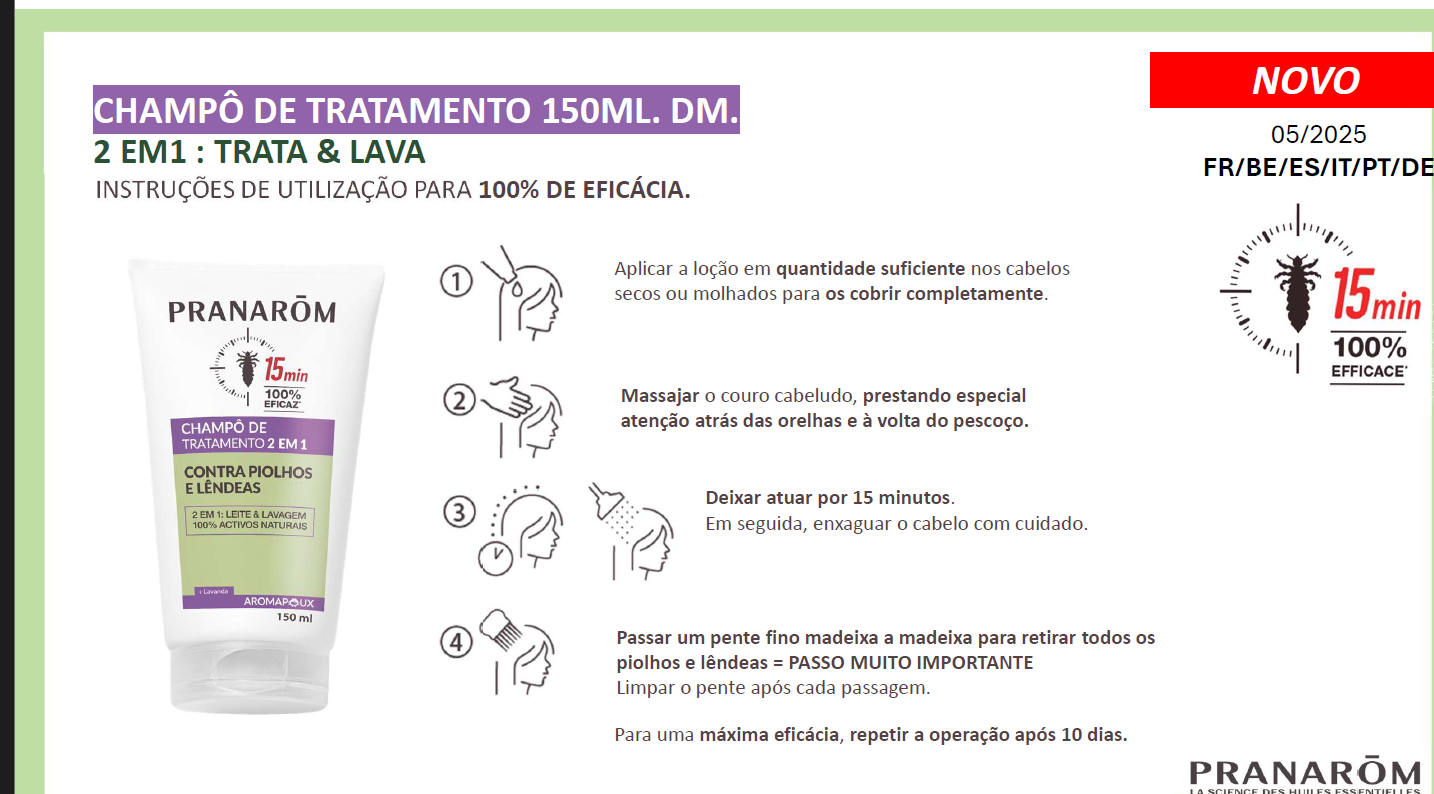 Pack - Loção Anti-Piolhos e Lêndeas FLASH %