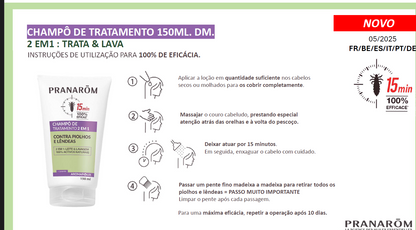 Pack - Loção Anti-Piolhos e Lêndeas FLASH %