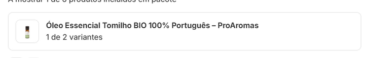 Pack BOX SOS (3 óleos + caixa + formação)