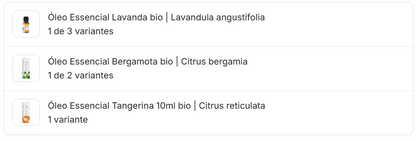 Top 3 Óleos Essenciais: Trio Tranquilo